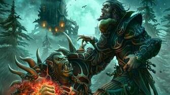 World Of Warcraft Orc Desktop Pc And Mac Wallpaper