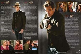 Justified Season R4 Tv Inside Cover