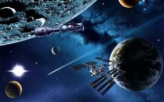 Space Planet Galaxy Stars Mac Ox UltraHD 4k Wallpaper