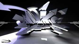 Graffiti Technica Wallpaper