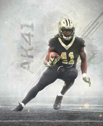 Alvin Kamara Ak41 Poster Design On