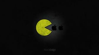 Pac Man Likes Apple By Reactdesign