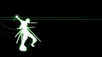 Roronoa Zoro One Piece Anime Wallpaper Black B