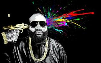 Rick Ross Mastermind Painting Rap Wallpaper