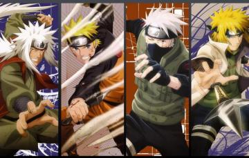 Wallpaper Anime Naruto Minato Kakashi Jira Image