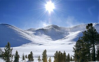 Winter Sun Wallpaper Desktop