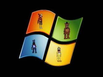 Fnaf In Windows Logo Wallpaper By Sonicthecomedianart