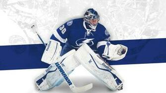 Desktop Wallpaper Featuring Tampa Bay Lightning Goaltender Ben