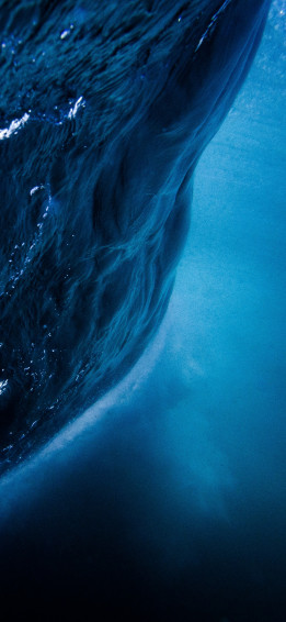 Blue Ocean Sea Underwater 4k iPhone Xs X HD Wallpaper