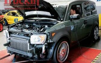 Honda Element Intake And Exhaust Dyno Test Photo