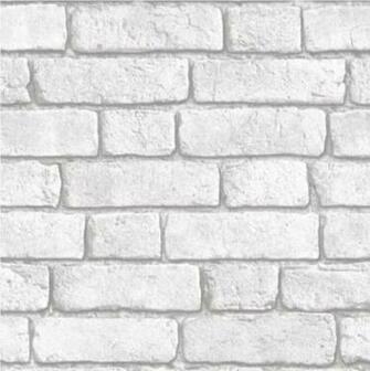 Muriva Bluff Brick Wall Effect Red White Embossed Vinyl 10m Wallpaper