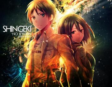 Anime Fans Attack On Titan Eren X Mikasa Wallpaper