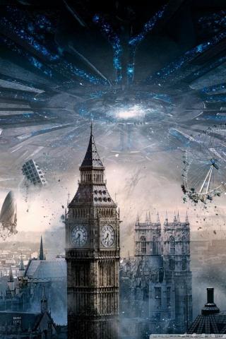 Independence Day Resurgence London 4k HD Desktop