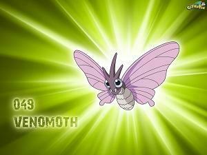 Venomoth Wallpaper