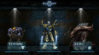 Games Wallpaper Starcraft Races
