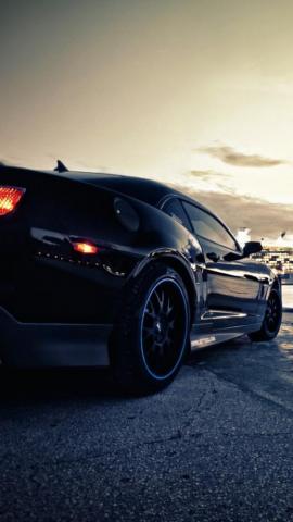 iPhone Car Wallpaper HD Black