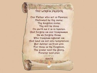Lords Prayer Wallpaper
