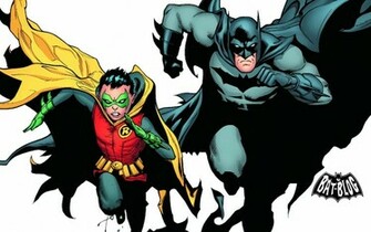 New Batman And Robin Comic Book Wallpaper