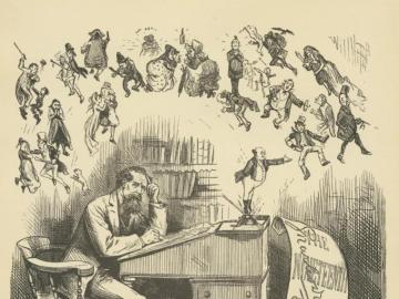 Writers Drawings Literature Charles Dickens