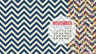 Pepper And Buttons November Desktop Calendar