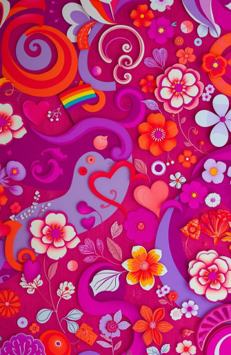 Lesbian Aesthetic Pride Wallpaper