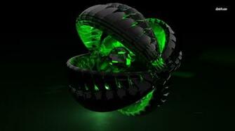 Glass Orb Wallpaper 3d