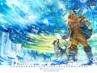 December Calendar Mabinogi Wallpaper Photo Mmosite
