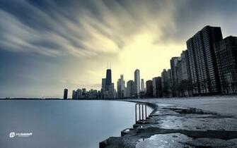 December Wallpaper From Chicago Snow