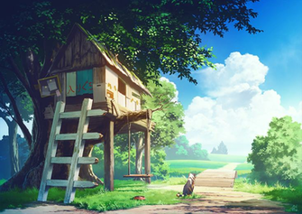 Mocha Tia 11b On Imagens Cen Rio Anime Rios