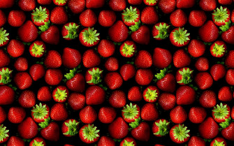 Strawberries Texture Wallpaper