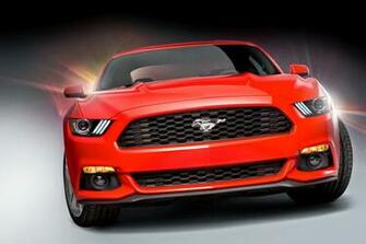 Red Ford Mustang Wide Wallpaper Iku