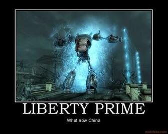 Liberty Prime Demotivational Poster Jpg