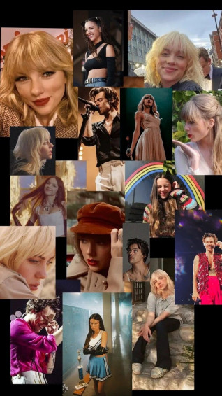 Wallpaper Taylor Olivia Billie Harry In Eilish