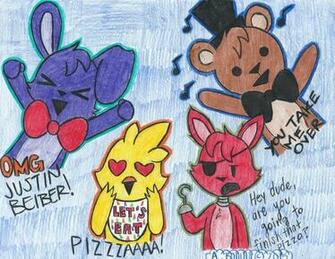 Make Fnaf Not Scary By Xoctober Rain