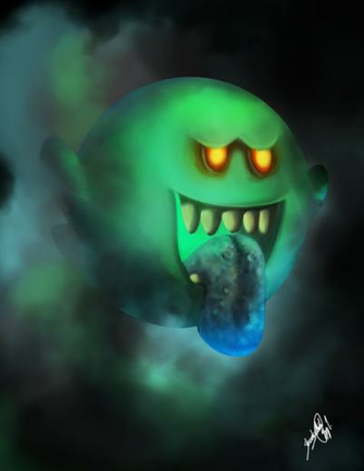 Boo Mario Bros By Fullhimitsu