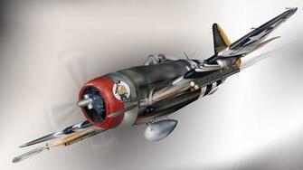Republic P Thunderbolt Wallpaper Aircraft