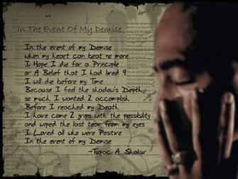 Quote By Tupac Shakur Quotes About Life And Love Wallpaper