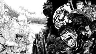 Comic Strip Kentaro Miura Berserk Guts Griffith HD Wallpaper