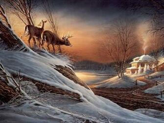 Terry Redlin Painting Wallpaper
