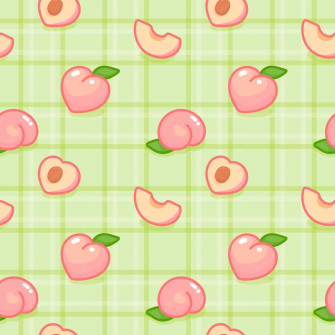 Cute Peach Wallpaper