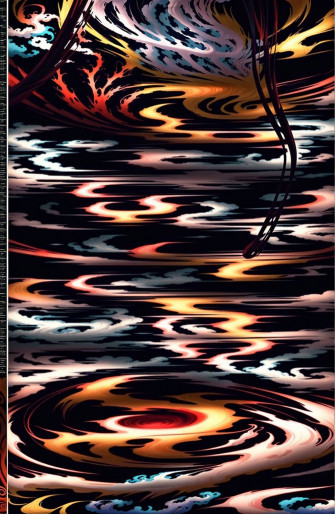 Akatsuki Clouds HD Wallpaper