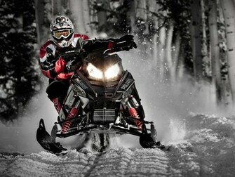 Snowmobile HD Wallpaper Background