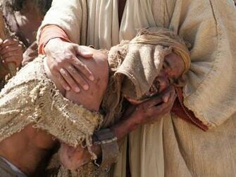 BibleImage Jesus Delivers A Wild Man
