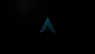 Black Arch Linux Wallpaper