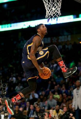 Paul George Slam Dunk Contest Nba All Star Weekend Foto Gallery
