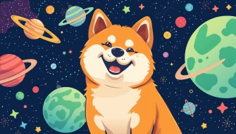 Doge Space Wallpaper