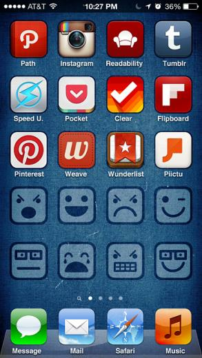 iPhone Icon Wallpaper No Longer Works Since Updating To Ios7 Img