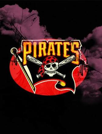 Pirates Logo Dark Clouds Wallpaper For Blackberry Playbook
