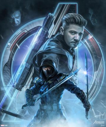 Avengers Endgame Ronin Hawkeye Poster Key Art