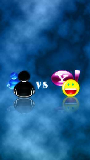 Msn Vs Yahoo Mobile Phone Wallpaper Cellphone HD